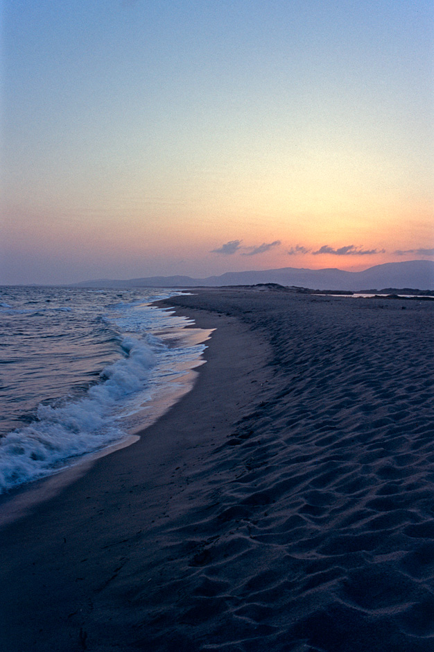 L'alba in spiaggia