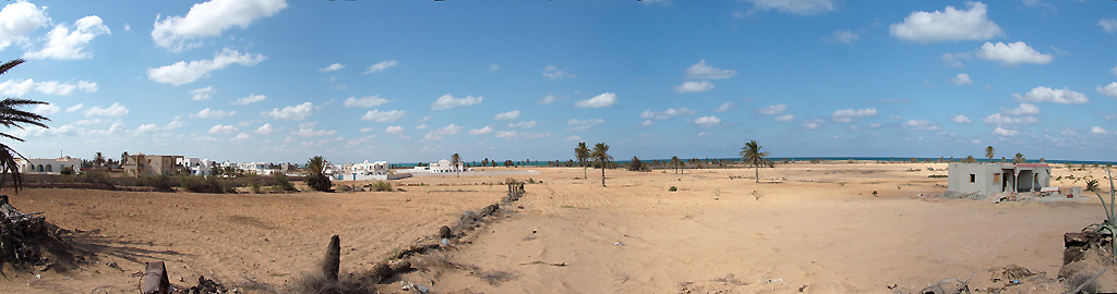 Panorama da spiaggia (Tunisia)