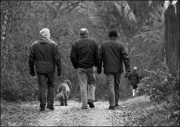 a spasso col cane