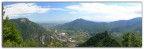 vista dalla cima del monte cimone sulla val d'Astico (alto vicentino) panoramica con cavalletto, polarizzatore, iso 80.
