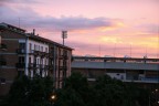 Lo stadio prima di cena