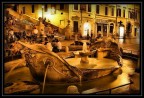 fontana sita sotto Piazza di Spagna a Roma.....