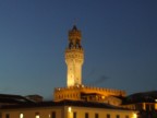 Palazzo Vecchio di notte.