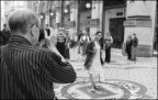 Ho voluto cogliere la tipica pestata di palle del toro in Galleria Vittorio Emanuele.