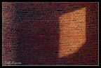 Un muro di epoca 'antica'. Movimento dei mattoni illuminati da un riflesso che sembra fondere uno spiraglio di luce a tutto l'insieme.

80/200 + 1,4x