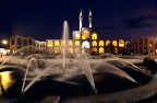 Yazd by night, Iran
