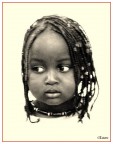 Una dolcissima bimba del Senegal