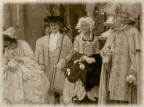 Immagine scattata durante il carnevale di Venezia, debitamente invecchiata.