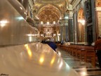 All'interno delle Chiesa di Pompei