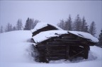 un'antico rifugio di montagna