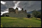 Castello di Fenis ( Valle D'Aosta)
Camera     Nikon D50 
F-stop     f/8
Shutter speed     1/125 sec
digital iso 200
Lens     sigma 10-20