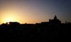 tramonto su Piazza Armerina