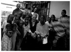 autoscatto con i bambini e gli adolescenti adottati a distanza nell'istituto Dimakhane di Conakry
Guinea - luglio 2007