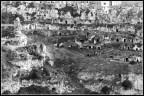 da una terrazza panoramica, Matera in un giorno di afa estiva