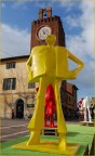 sculture a Cascina -CONTRASTI PIACEVOLI-