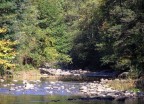 Il fiume che scorre in Val Trompia