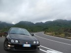 la mia auto sulle strade dell'Etna (Fuji S5500)