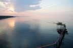 Trabocco al tramonto