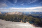 Vista da 3.265 metri s.l.m. sulla nuova terrazza panoramica della Marmolada, purtroppo l'orario della prima salita non  proprio ideale per scopi fotografici (le 9:00), l'alba possiamo scordarcela...

Questo  un HDR poco spinto.