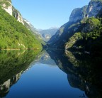 Lago della diga Val Schener