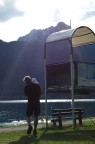 Lago di Ledro, sopra Riva del Garda.