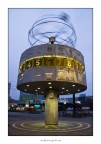 Il famoso "World Clock" di Alexander Platz a Berlino