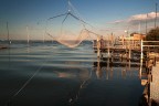 Capanni da pesca alla foce dei Fiumi Uniti (Ravenna)