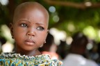Una bambina di Cotiakou in Benin