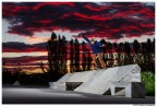 Una foto dal reportage dello skatepark interamente in marmo di Pietrasanta.
Gilberto Cannarozzi, switch feeble.
Non lo scatto migliore della serie, ma il tramonto era veramente impressionante.