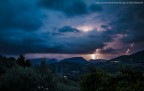 Foto scattata comodamente dal balcone di casa.