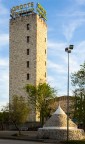 Torre panoramica realizzata nel parco antistante l'ingresso alle grotte di Castellana - Bari
