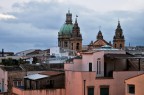 I tetti di Palermo e i campanili di Santa Caterina.