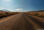 strada sterrata presa muovendomi dal Colorado al Wyoming... critiche e sufferimenti ben accetti