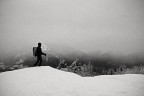 Autoscatto sul Monte Summano 1296m. Febbraio 2018