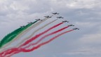 Frecce Tricolori in esibizione al World Ducati Week 2018 presso l'autodromo di Misano Adriatico