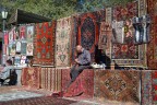 Mercato di tappeti a Yerevan (Armenia novembre 2018)