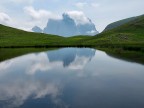 Lago di Baste con il Pelmo