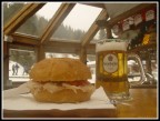 Panino e birra in quel di Falcade.