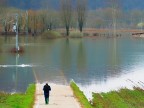 Allagamento del Lago di Fimon. Colli Berici. Inizio marzo 2024