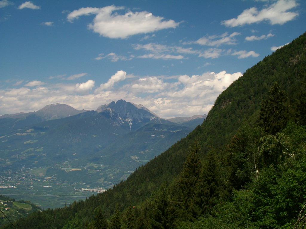 scorcio di montagne