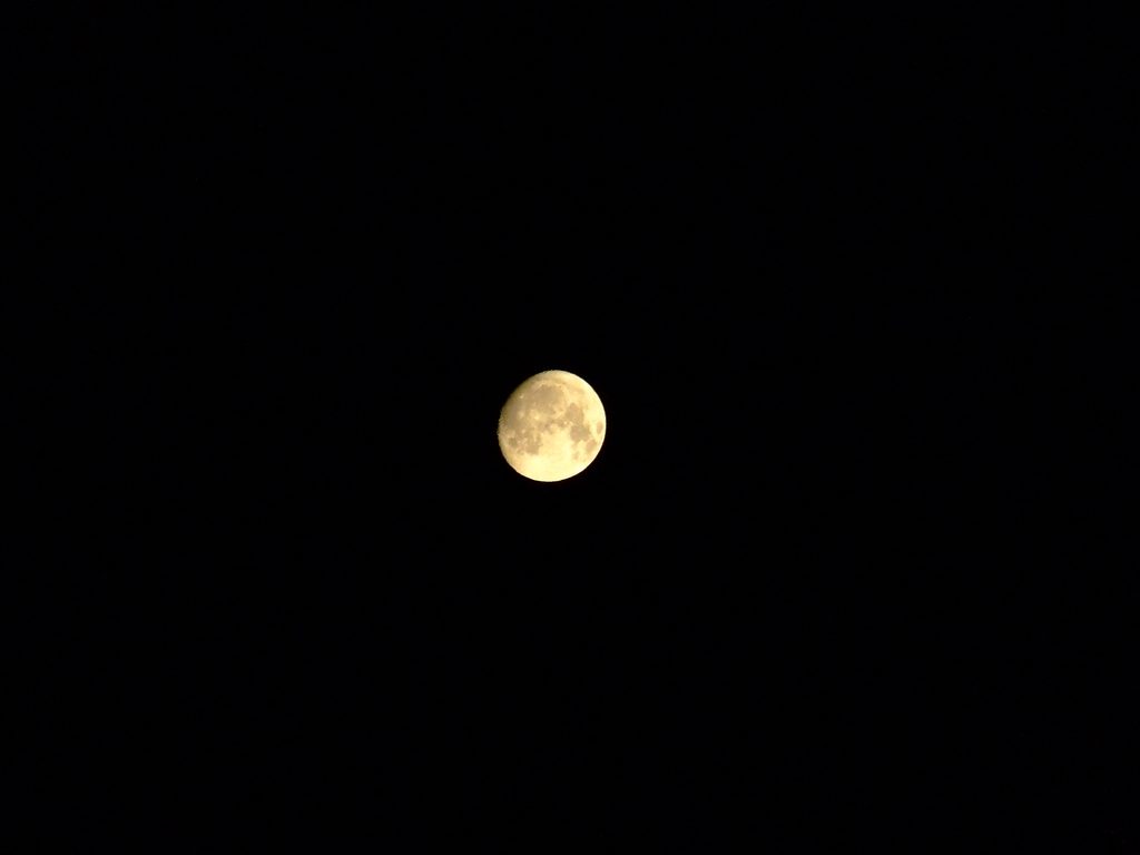 A luna.