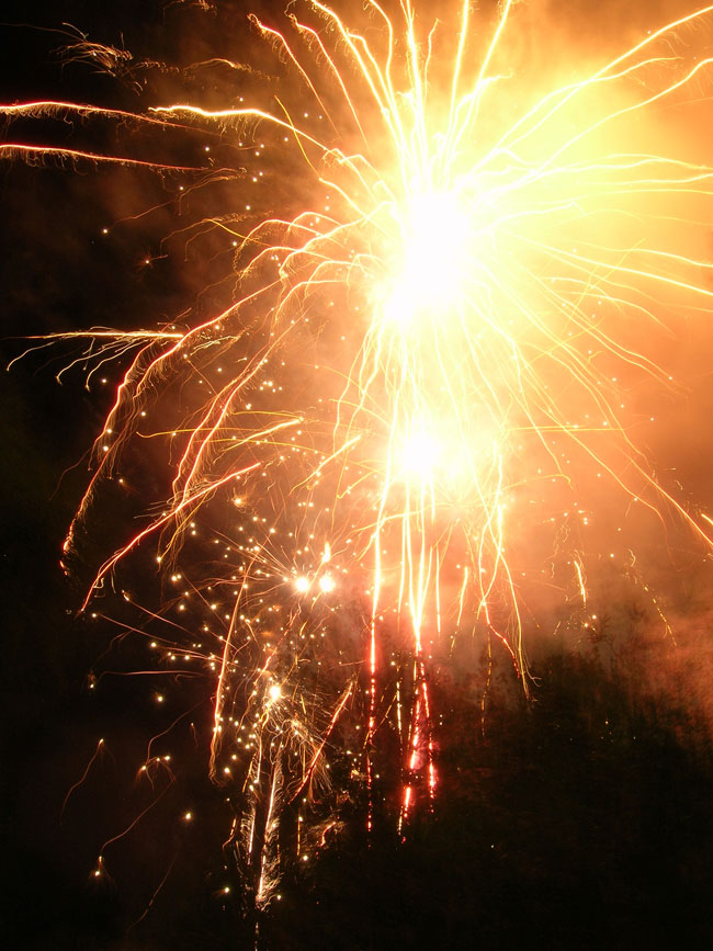 fuochi d'artificio
