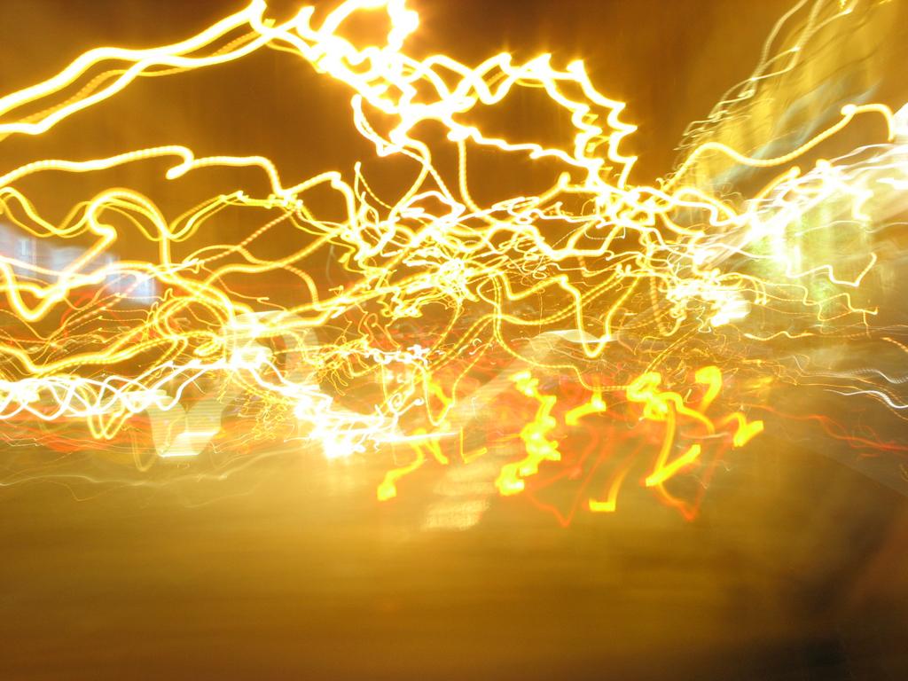 Strano effetto luce