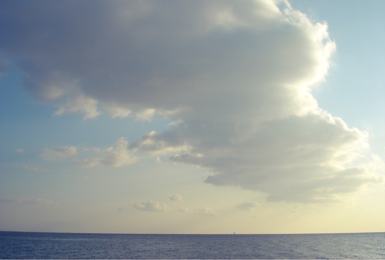 nuvole e mare