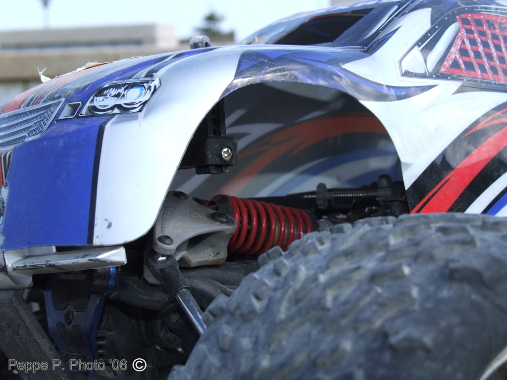 Particolare monster truck