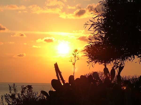 Suggestivo tramonto