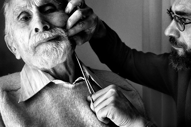 Il barbiere a casa