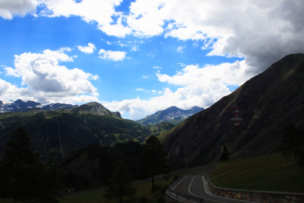 scendendo verso la thuile 2