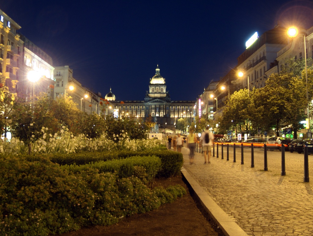 Piazza Venceslao Notte