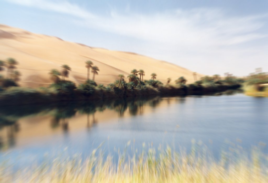 Libia - oasi nel deserto
